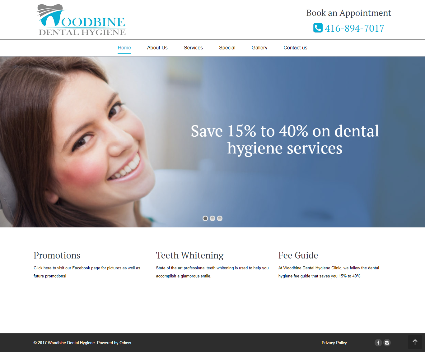 woodbine dental hygiene